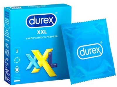 Купить durex (дюрекс) презервативы xxl 3шт в Нижнем Новгороде