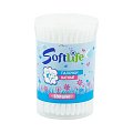 Палочки ватные круглая банка SoftLife (СофтЛайф) 100 шт