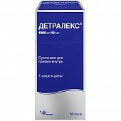 Купить детралекс, суспензия для приема внутрь 1000мг/10мл, 30 шт в Нижнем Новгороде