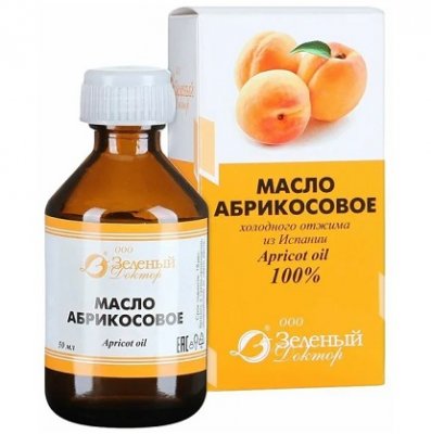 Купить масло косметическое абрикосовое флакон 50мл, зеленый доктор в Нижнем Новгороде