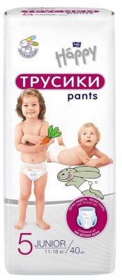 Купить bella baby happy (белла) подгузники-трусики 5 юниор 11-18кг 40 шт в Нижнем Новгороде