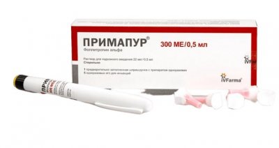 Купить прималур, раствор для подкожного введения 22мкг/0,5мл, шприц-ручка, 1 шт в Нижнем Новгороде