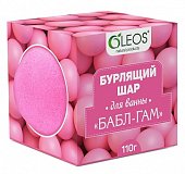 Купить oleos (олеос) шар для ванн бурлящий бабл-гам, 110г в Нижнем Новгороде