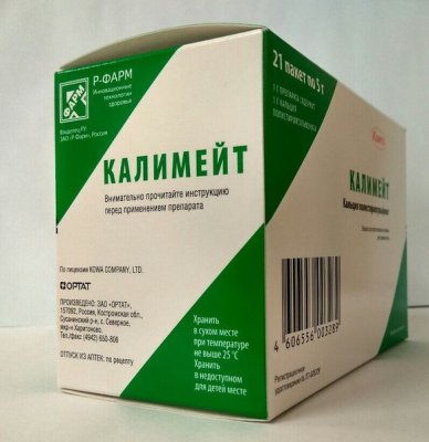 Купить калимейт, порошок для приготовления суспензии внутрь, пакет 5г 21шт в Нижнем Новгороде