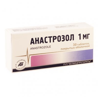 Купить анастрозол, таблетки, покрытые пленочной оболочкой 1мг, 30 шт в Нижнем Новгороде