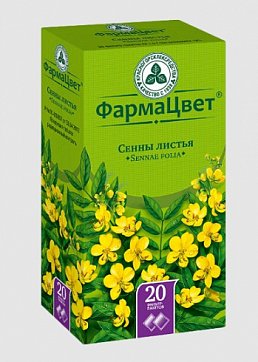 Сенны листья, фильтр-пакеты 1,5г, 20 шт