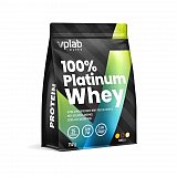 VPLab 100% Platinum Whey порошок со вкусом ванили, пакет 750г БАД