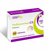 Купить ребамипид-сз, таблетки, покрытые пленочной оболочкой 100мг, 60 шт в Нижнем Новгороде