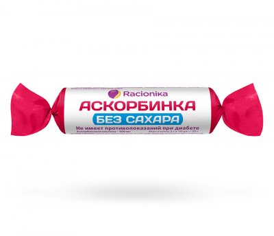 Купить racionika (рационика) сахар-контроль аскорбинка без сахара, таблетки 10 шт, бад в Нижнем Новгороде