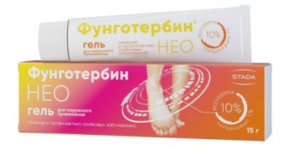 Купить фунготербин нео, гель для наружного применения, 15г в Нижнем Новгороде