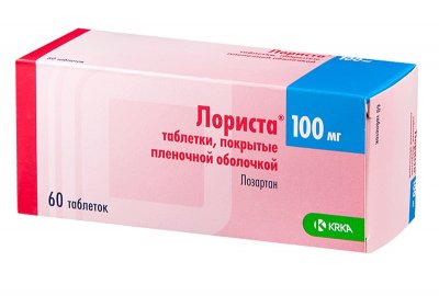 Купить лориста, таблетки, покрытые пленочной оболочкой 100мг, 60 шт в Нижнем Новгороде