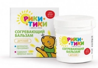Купить рики тики бальзам для тела согревающий детский, 30мл в Нижнем Новгороде