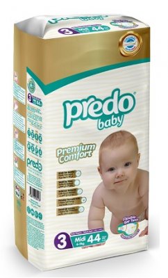 Купить predo (предо) baby pants подгузники размер 3, 4-9кг, 44 шт в Нижнем Новгороде