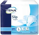 Купить tena slip оriginal (тена) подгузники для взрослых, размер l (обхват талии/бедра от 110см до 150см), 30 шт в Нижнем Новгороде