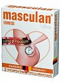Masculan-3 (Маскулан) презервативы Ультра с колечками и пупырышками 3шт