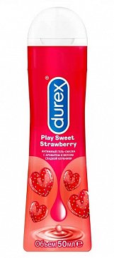 Durex (Дюрекс) гель-смазка Play Sweet Strawberry Клубника 50мл