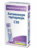 Купить антимониум тартарикум с30, гомеопатический монокомпонентный препарат минерально-химического происхождения, гранулы гомеопатические 4 гр в Нижнем Новгороде