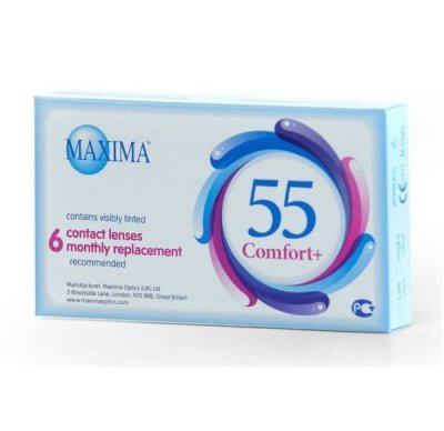 Купить контактные линзы maxima 55 comfort plus №6, -3,75 в Нижнем Новгороде