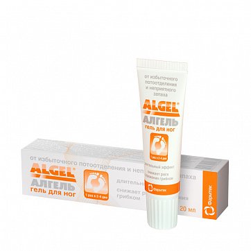 Алгель гель для ног, туба 20мл