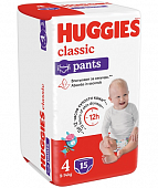 Купить huggies (хаггис) трусики-подгузники детские классик, размер 4, 9-14кг 15шт в Нижнем Новгороде