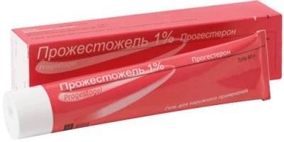 Купить прожестожель, гель для наружного применения 1%, 80г в комплекте с аппликатором-дозатором в Нижнем Новгороде