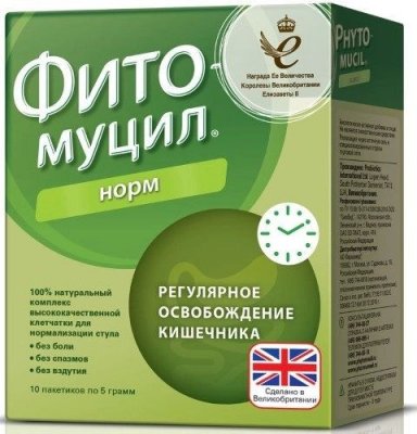 Купить фитомуцил норм порошок, пакетики 10 шт бад в Нижнем Новгороде