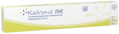 Купить кайлина лнг, система внутриматочная терапевтическая 19,5мг, 1 шт в Нижнем Новгороде