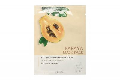 Купить джунгнани (jungnani) маска тканевая для лица папайа real fresh tropical 25мл в Нижнем Новгороде