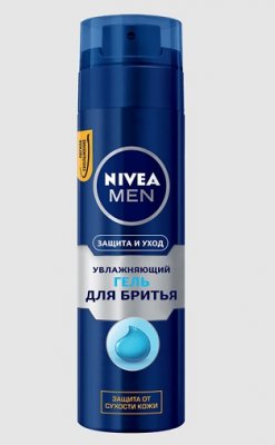 Купить nivea (нивея) для мужчин гель для бритья увлажняющий, 200мл в Нижнем Новгороде
