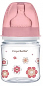 Купить canpol (канпол) бутылочка пластиковая easystart newborn антиколиковая с широким горлом с рождения, 120 мл розовая в Нижнем Новгороде