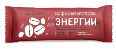 Купить батончик-мюсли кофе с шоколадом для энергии мой лайк, 25г в Нижнем Новгороде