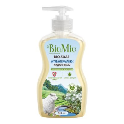 Купить биомои (biomio) жидкое мыло антибактериальное с эфирным маслом чайного дерева, 300 мл в Нижнем Новгороде