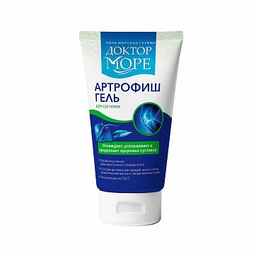Доктор Море Артрофиш, крем-гель для тела и ног охлаждакющий, 150мл