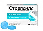 Купить стрепсилс с ментолом и эвкалиптом, таблетки для рассасывания, 36 шт в Нижнем Новгороде