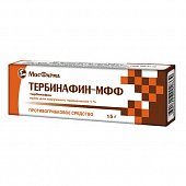Купить тербинафин-мфф, крем для наружного применения 1%, 15г в Нижнем Новгороде