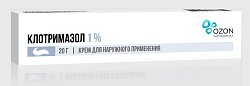 Купить клотримазол, крем для наружного применения 1%, 20г в Нижнем Новгороде