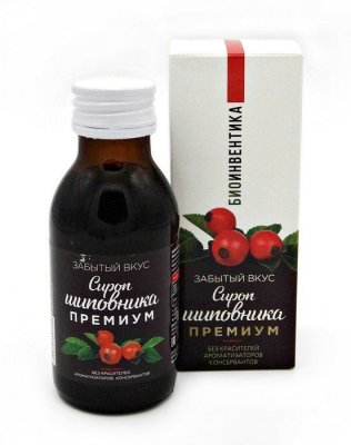 Купить сироп шиповника премиум забытый вкус, флакон 100мл бад в Нижнем Новгороде