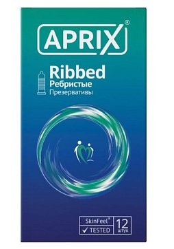 Aprix (Априкс) презервативы Ribbed (ребристые) 12шт