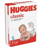 Huggies (Хаггис) подгузники Классик 3, 4-9кг 78 шт