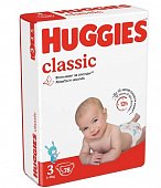 Купить huggies (хаггис) подгузники классик 3, 4-9кг 78 шт в Нижнем Новгороде