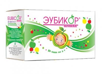 Купить эубикор крошка, порошок для детей, пакетики 3г, 50 шт бад в Нижнем Новгороде