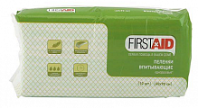 Пеленки медицинские впитывающие First Aid (Ферстэйд) 60х90см 10шт
