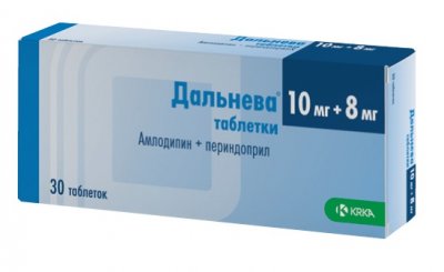 Купить дальнева, таблетки 10мг+8мг, 30 шт в Нижнем Новгороде