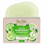 BioMio (БиоМио) Bio-Soap Aromatherapy мыло натуральное Зеленый чай и эфирное масло бергамота 90 гр