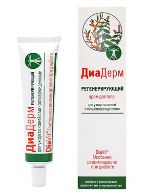 Купить диадерм крем для тела регенерирующий при сахарном диабете, 46мл в Нижнем Новгороде