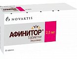 Купить афинитор, таблетки 2,5мг, 30 шт в Нижнем Новгороде