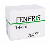 Купить teneris t-pore (тенерис) пластырь нетканный гипоаллергенный 6х7см, 50 шт в Нижнем Новгороде