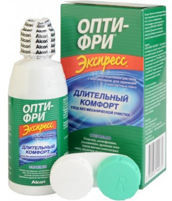 Купить раствор для контактных линз опти-фри экспресс фл 350мл+конт. в Нижнем Новгороде