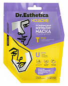 Купить dr. esthetica (др. эстетика) no acne мульти-маска пузырьковая yellow&violet 1шт в Нижнем Новгороде