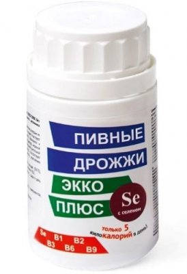 Купить дрожжи пивные экко плюс с селеном, таблетки 100 шт бад в Нижнем Новгороде